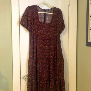 Madewell Fall Floral Dress